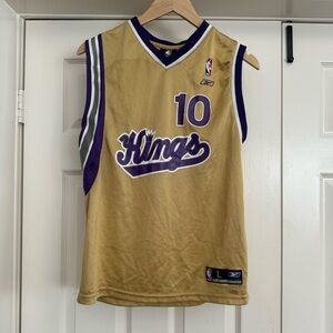 Vintage Reebok Mike Bibby Sacremento Kings Jersey